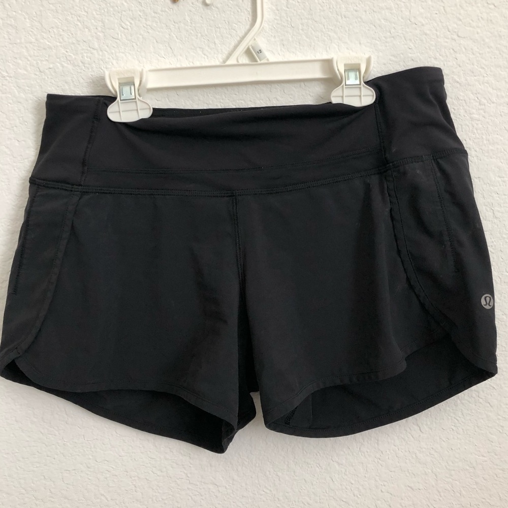 Black Lululemon Shorts.